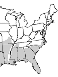 Image result for Pygmy Rattlesnake range in NC